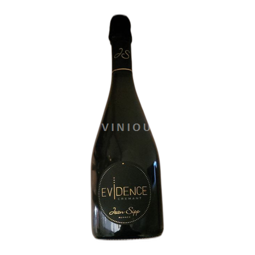Alsace Crémant d'Alsace Jean Sipp Evidence Icke årgångsbetecknad