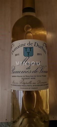 Valle del Rodano Moscato di Beaumes-de-Venise Domaine Durban 2011