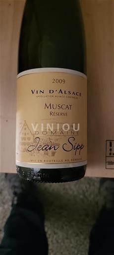 Alsace Jean Sipp Réserve 2009