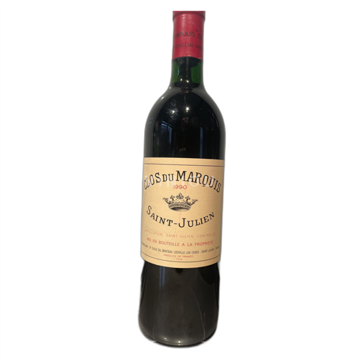 Bordeaux Saint-Julien Clos du Marquis 1990