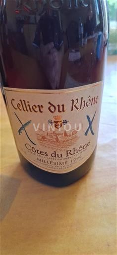 Valle del Ródano Côtes del Ródano Cellier Du Rhône 1999