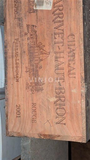 Bordeaux Pessac-Léognan Château Larrivet Haut Brion 2001