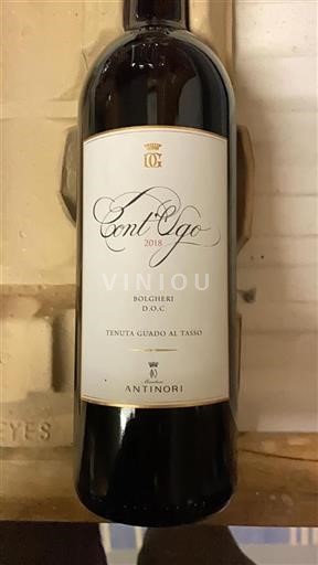 Toscane Bolgheri Antinori Cont'Ugo 2018