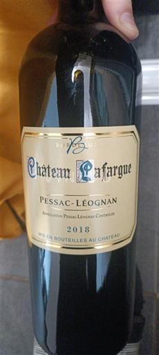 Bordoja Pessac-Léognan Château Lafargue 2018