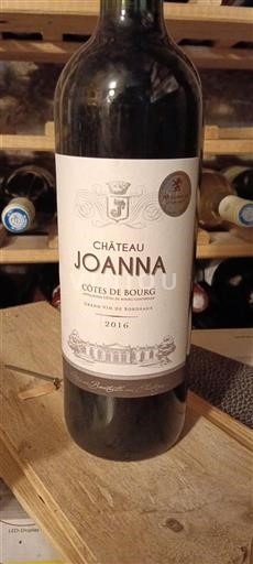 Bordeaux Côtes-de-bourg Château Joanna 2016