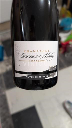 Champagne Ospecificerad Tanneuxmahy de Réserve Icke årgångsbetecknad