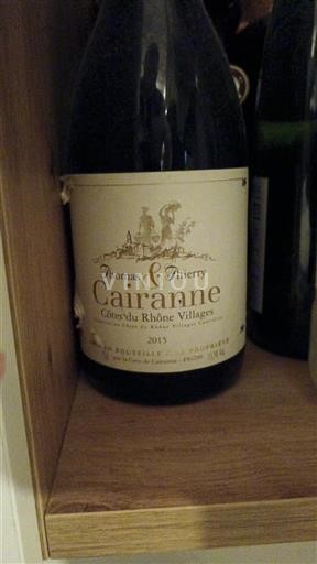 Rhône-dalen Cairanne Cave De Cairanne Thomas & Thierry 2015