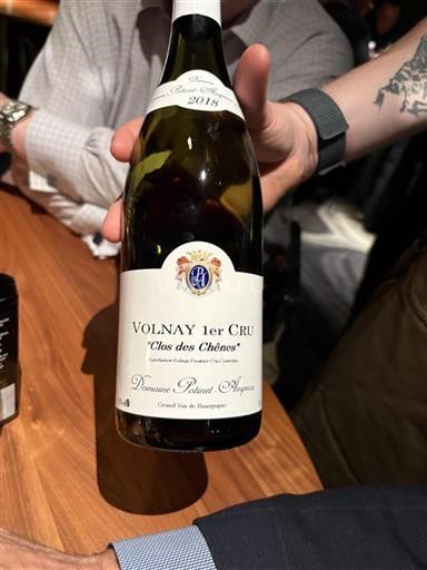 Vin Rouge sec Clos des Ch%c3%aanes Domaine Poulnotampeau 2018 France Bourgogne AOC Premier Cru