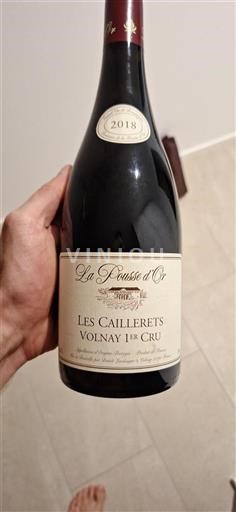 Bourgogne Premier Cru Domaine La Pousse Or Les Caillerets 2018