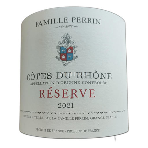 Rhône Valley Côtes du Rhône Famille Perrin Réserve 2021