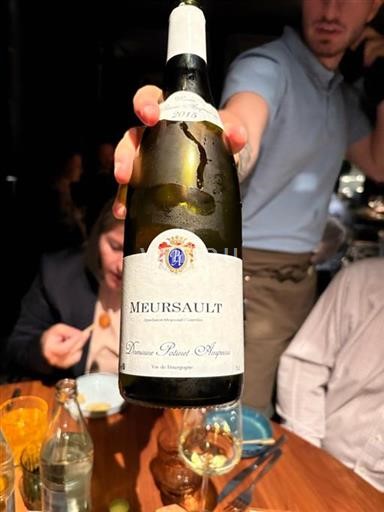 Bourgogne Meursault Domaine Potinetampeau 2015