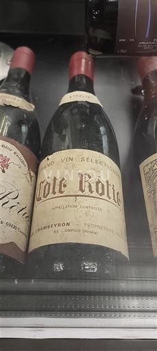 Rhônen laakso Côte-rôtie Domaine Chambeyron 1969