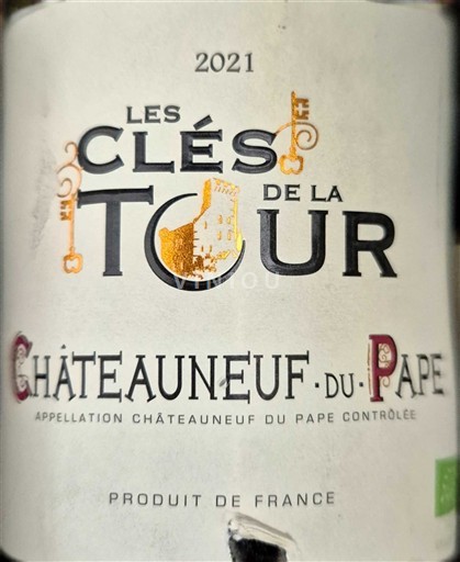Rhônen laakso Châteauneuf-du-Pape Les Clés De La Tour 2021