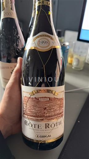 Valle del Ródano Côte-rôtie E. Guigal La Mouline 1998