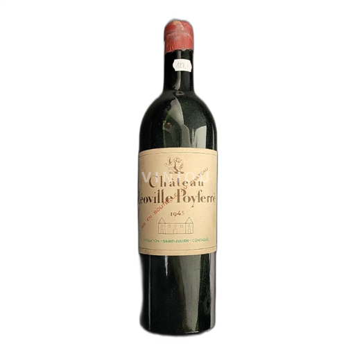 Bordeaux Saint-Julien Château Leoville Poyferre 1945