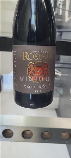 Vallée du Rhône Côte-rôtie Domaine Rosiers Drevon 2015