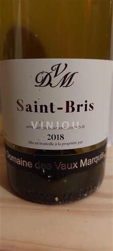 Borgogna Saint-Bris Domaine Des Vaux Marquis 2018