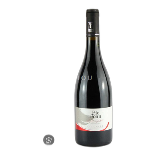 Vin Rouge sec Collioure rouge Domaine Pic Joan 2020 France Roussillon Collioure AOC