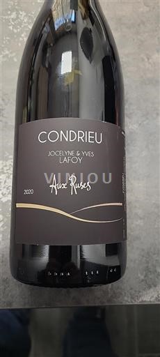 Rhônetal Condrieu Jocelyne & Yves Lafoy Aux Ruses 2020