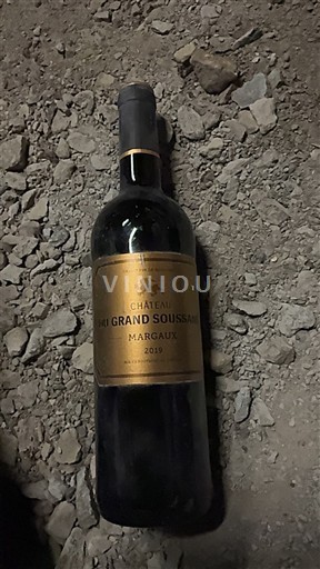 Bordeaux Margaux Château Grand Soussans 2019