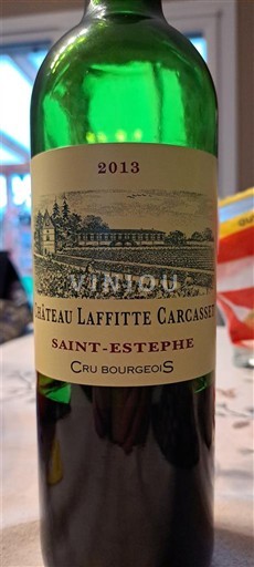 Bordeaux Saint-Estèphe Cru Bourgeois Château Laffitte Carcasset 2013