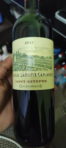 Bordeaux Saint-Estèphe Cru Bourgeois Château Laffitte Carcasset 2013