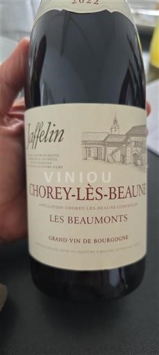 Burgundija Chorey-lès-Beaune Grand Cru Jaffelin Les Beaumonts 2022