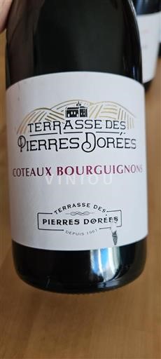 Burgundija Burgundska gricevja Terrasse Des Pierres Dorées Neleten.