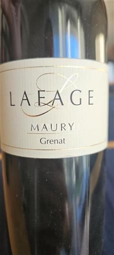 Roussillon Maury Domaine Lafage Grenat Non Millésimé