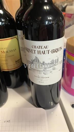 Bordeaux Pessac-Léognan Grand Cru Château Larrivet Haut Brion 2005