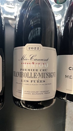 Borgoña Chambolle-Musigny Premier Cru Domaine Méocamuzet Les Fuées 2022