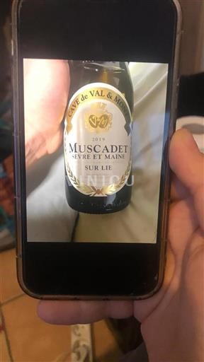 Loiredalen Muscadet-Sèvre-et-Maine Cave De Val & Mont Sur Lie 2019