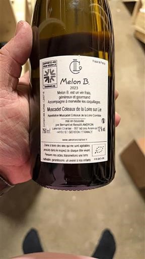 Údolí Loiry Muscadet Coteaux de la Loire Bernard Et Benoit Landron Melon B. 2023