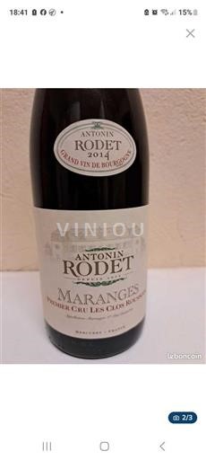 Borgoña Maranges Premier Cru Antonin Rodet 2014