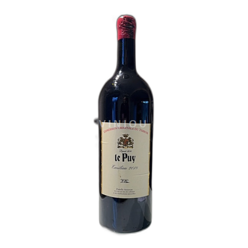 Vin Rouge sec Emilien LE PUY 2018 France Bordeaux AOC