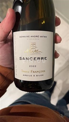 Valle della Loira Sancerre André Vatan Saint François 2022