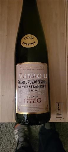 Alzacija Alsace Grand Cru Grand Cru Domaine Armand Gilg Prestige 2016