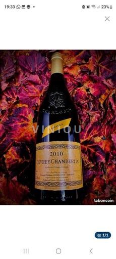 Borgogna Gevrey-Chambertin Grand Cru Domaine Philippe Charlopinparizot La Justice 2010