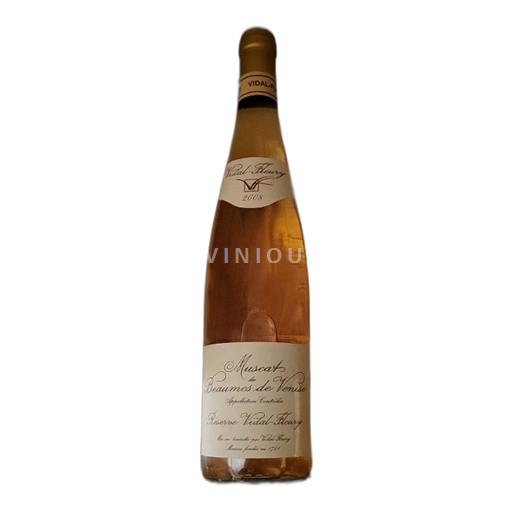 Valle del Rodano Moscato di Beaumes-de-Venise Vidalfleury Réserve 2008