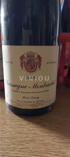 Bourgogne Chassagne-montrachet Domaine René Lamy 2009