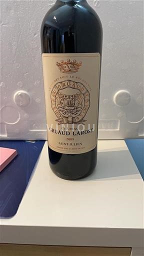 Burdeos Saint-Julien Grand Cru Gruaud Larose 2009