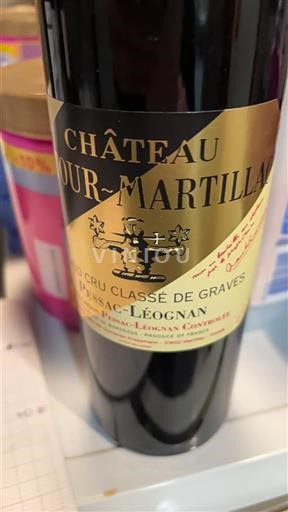 Bordeaux Pessac-Léognan Grand Cru Château Latourmartillac Neročník