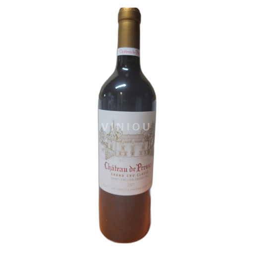 Bordeaux Saint-Émilion Grand Cru Château de Pressac 2021