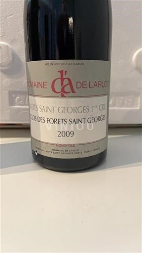 Burgundsko Nespecifikováno Premier Cru Domaine L'arlot Clos des For%c3%aats Saint Georges 2009