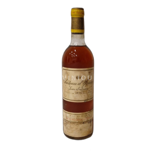Bordeaux Sauternes Château Yquem 1975