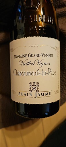 Rhônen laakso Châteauneuf-du-Pape Domaine Grand Veneur Vieilles Vignes 2019