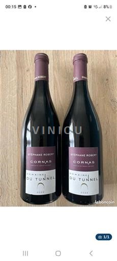 Rhône-dalen Cornas Domaine Tunnel Stéphane Robert 2022