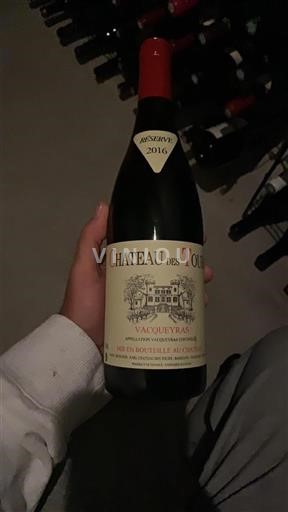 Rhône-dalen Vacqueyras Château Des Tours 2016