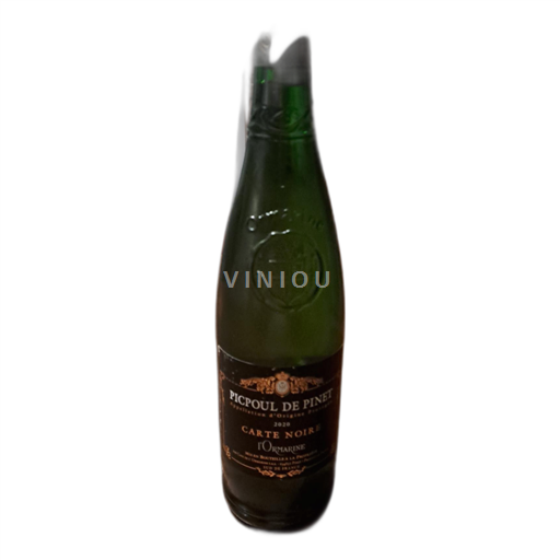 Languedoc Picpoul-de-pinet Cave de l'Ormarine Carte Noire 2020