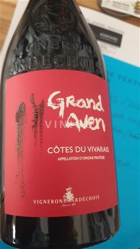 Rona dolina Côtes-du-Vivarais Vignerons Ardéchois Grand Aven Neleten.